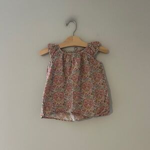 $12 ADD ON peek pink tunic 12-18M Hanna Andersson Janie and Jack Zara Mini Boden